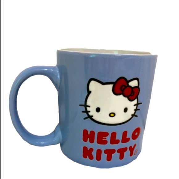 Hello Kitty Blue 16oz Ceramic Mug - Picture 2 of 2